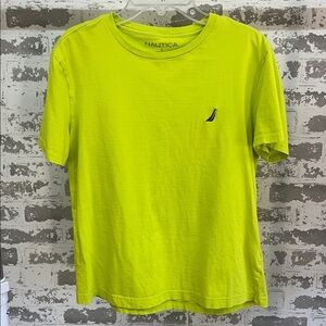 NWOT Nautica Lime Green Shirt Size Small